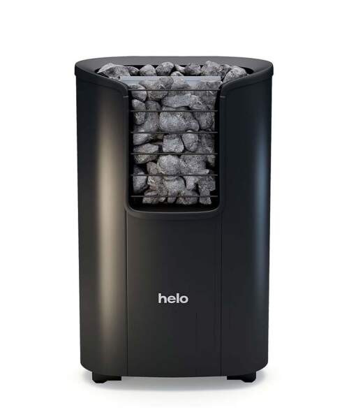 Helo Roxx Soft Sauna Heater Brushed Steel BWT Graphite