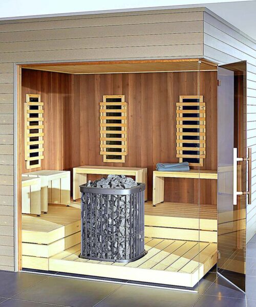 Helo Saga Electro in sauna
