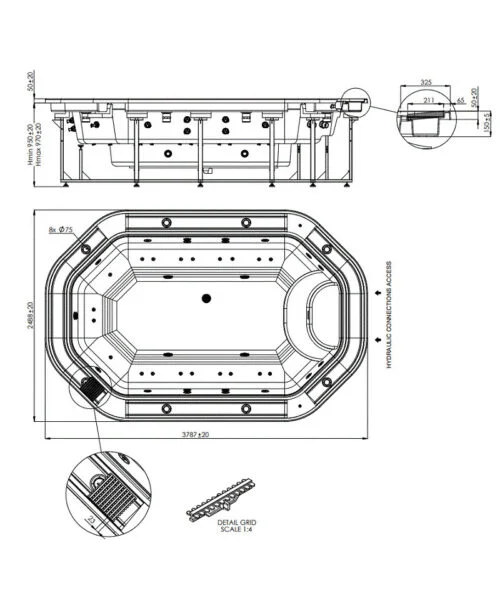 Astralpool Olympia diagram