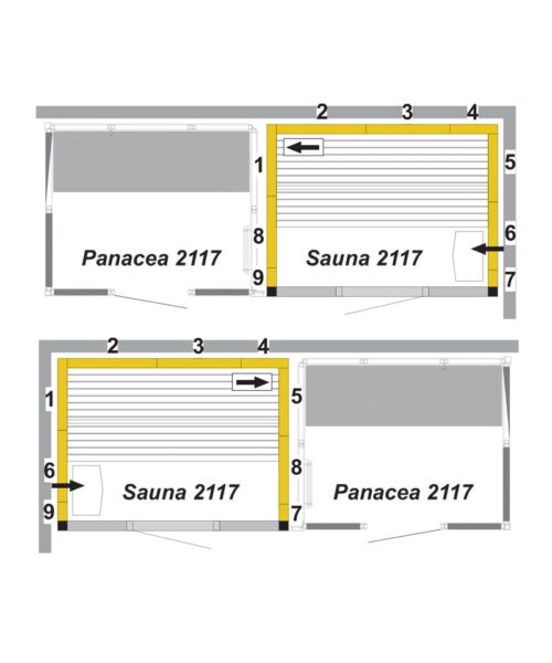 Tylo Panacea Twin 2117 layouts