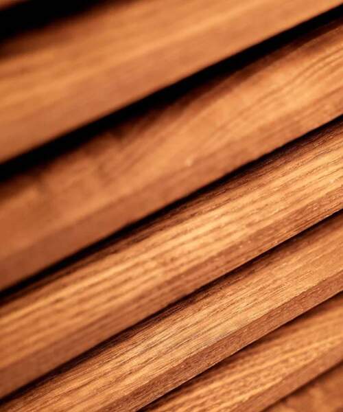 Tylo Impression exterior wooden slats