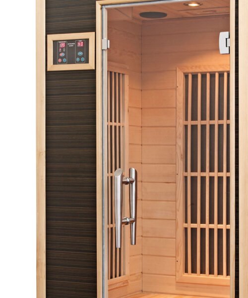 Harvia Radiant 1 Person infrared sauna detail