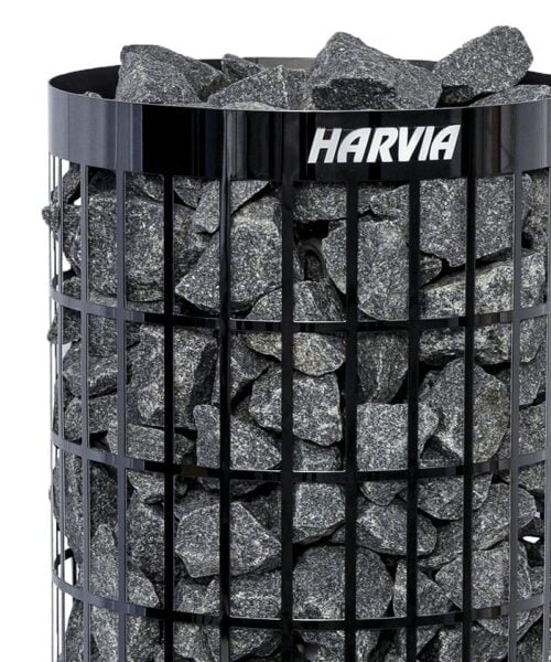 Close up View of Harvia Cilindro Pillar Sauna Heater