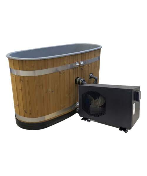 Harvia Frosty 2 Person Cold Plunge Therapy Tub with Cooling Unit