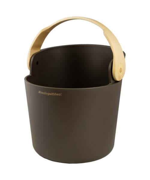 Harvia Helmi Sauna Pail Water Bucket Chocolate