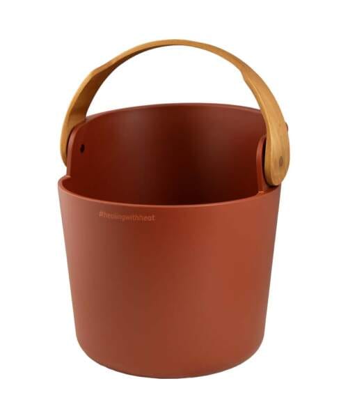 Harvia Helmi Sauna Pail Water Bucket Terracotta